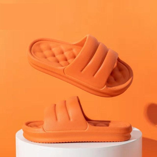 Thick Sole EVA Cloud Slides Non-Slip Waterproof Shower Sandals
