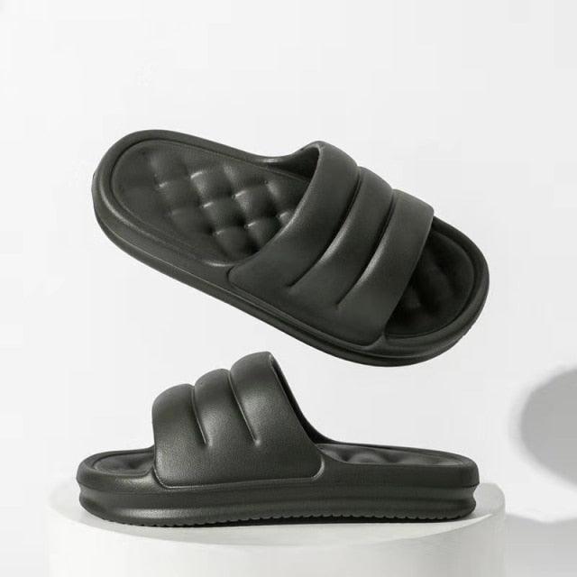 Thick Sole EVA Cloud Slides Non-Slip Waterproof Shower Sandals