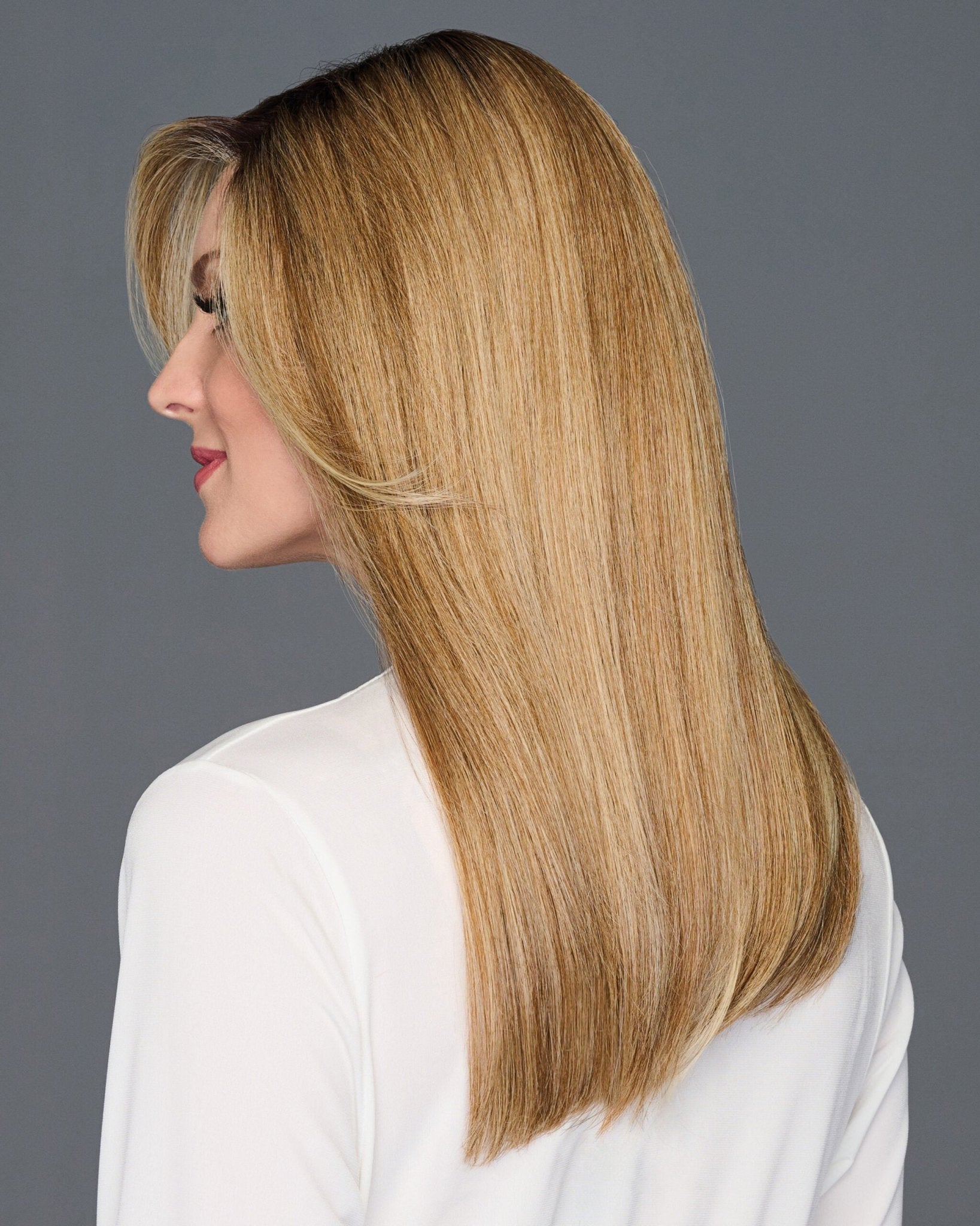 18" Hair Topper with Lace Front for Natural Volume and Length