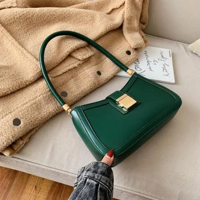 Minimalist PU Leather Crossbody Bag for Women - Stylish Daily Handbag