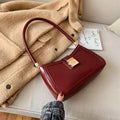 Minimalist PU Leather Crossbody Bag for Women - Stylish Daily Handbag