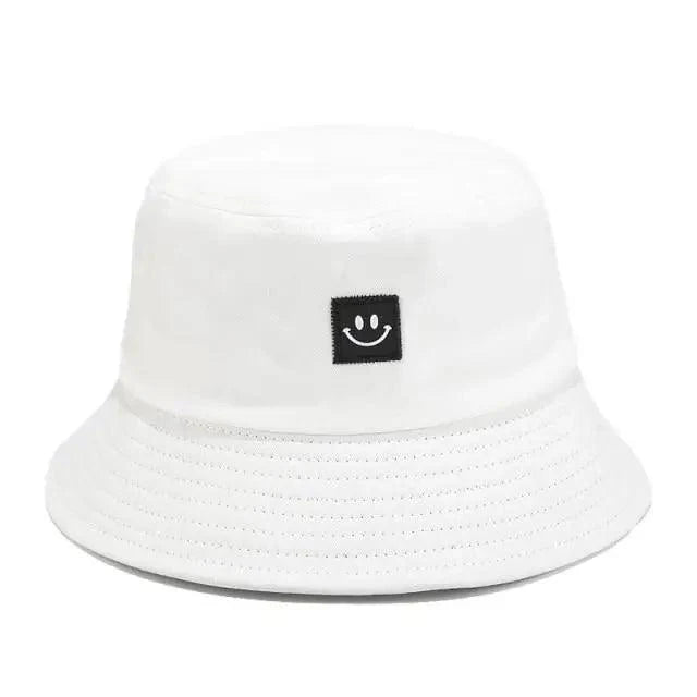 Reversible Cotton Bucket Hat - Unisex Streetwear Sun Hat