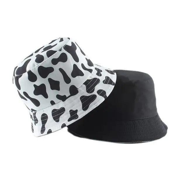 Reversible Cotton Bucket Hat - Unisex Streetwear Sun Hat