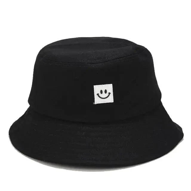 Reversible Cotton Bucket Hat - Unisex Streetwear Sun Hat