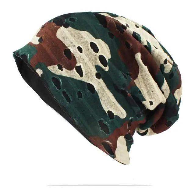Unisex Slouchy Knit Beanie - Lightweight Grunge Streetwear Hat