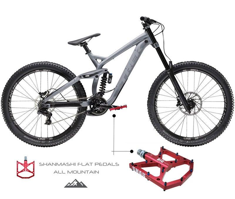 Ultralight Aluminum Mountain Bike Pedals with Sealed Bearings