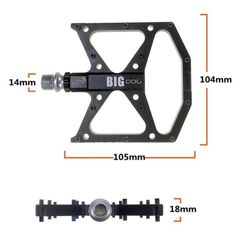 Ultralight Aluminum Mountain Bike Pedals with Sealed Bearings
