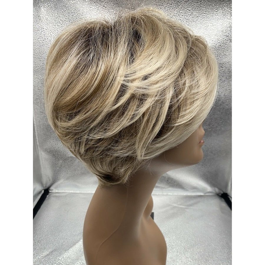 Up Close & Personal Short Wig with Feathery Textured Bangs