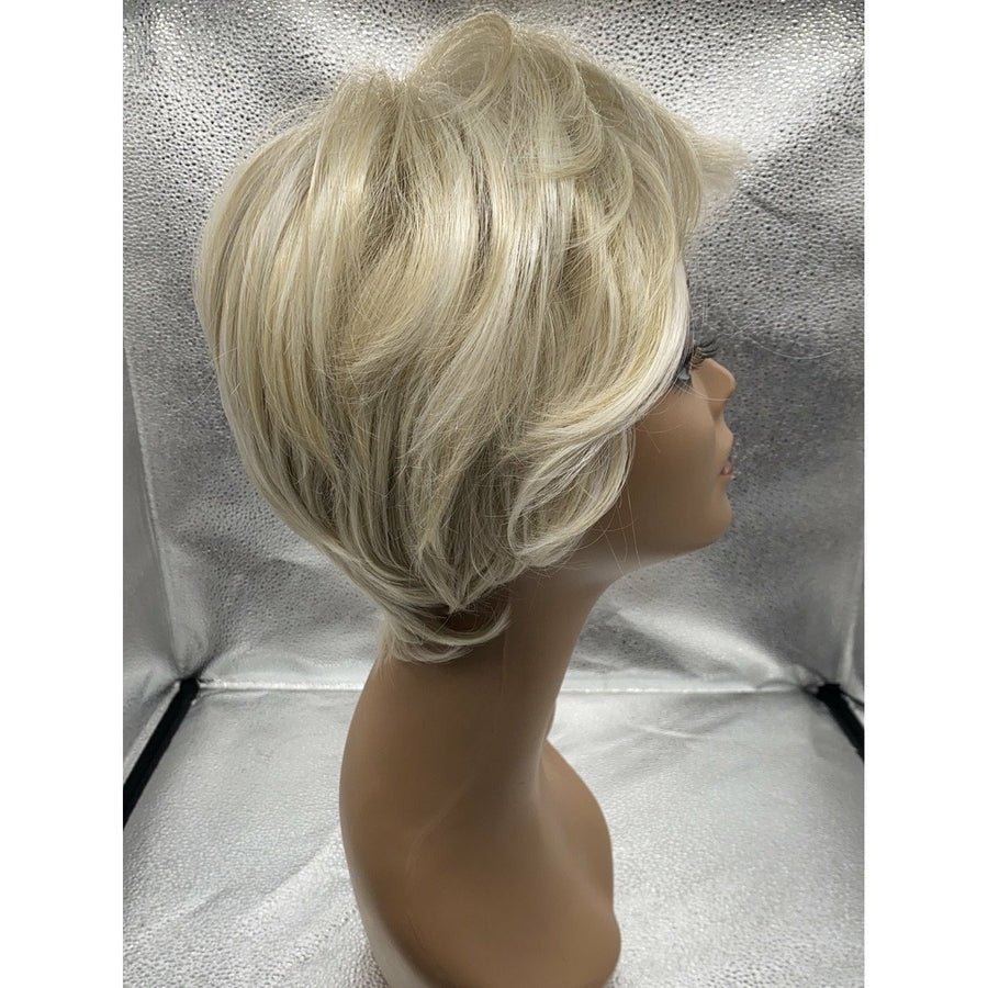Up Close & Personal Short Wig with Feathery Textured Bangs