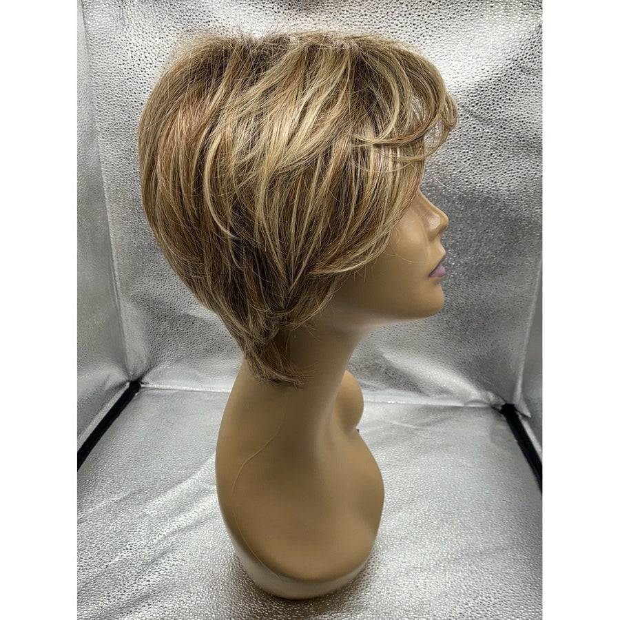 Up Close & Personal Short Wig with Feathery Textured Bangs