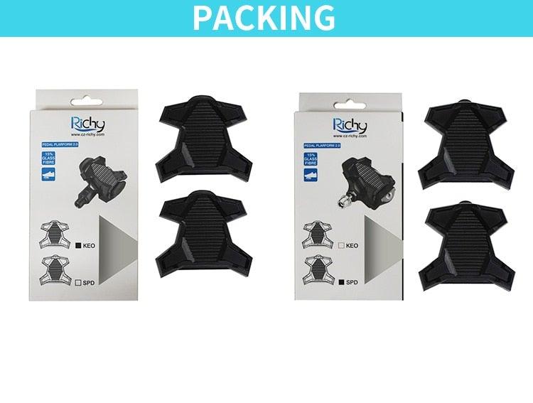 Road Bike Clipless Pedal Platform Adapter for KEO Systems