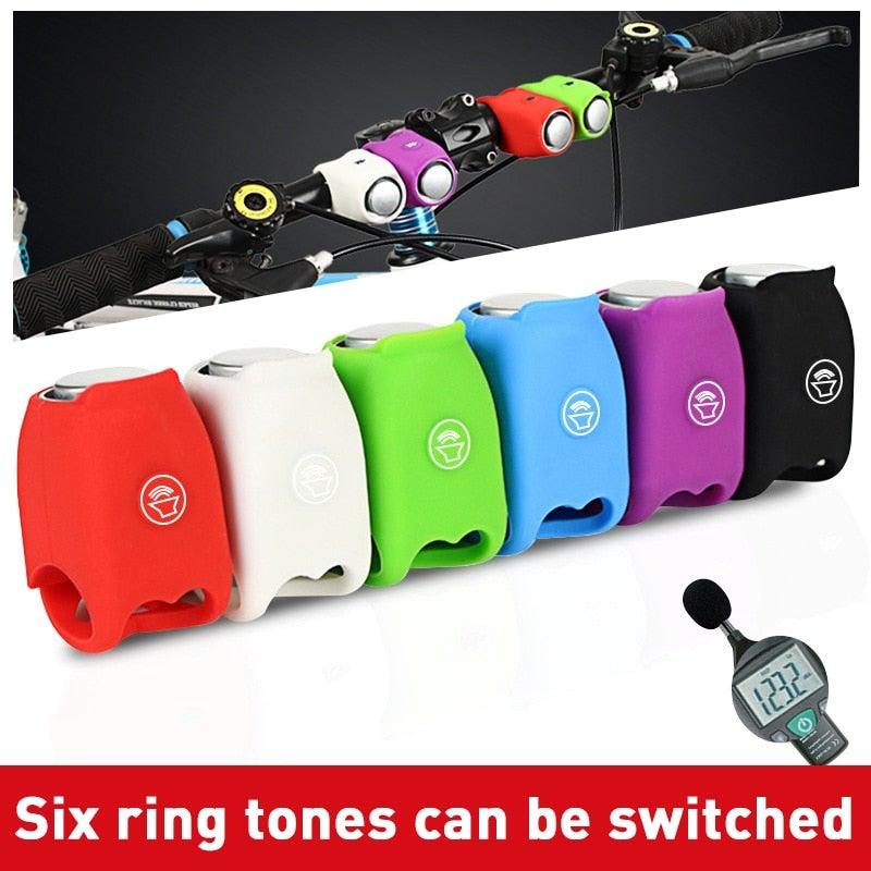 USB Rechargeable 120dB Electric Bicycle Bell Waterproof Horn