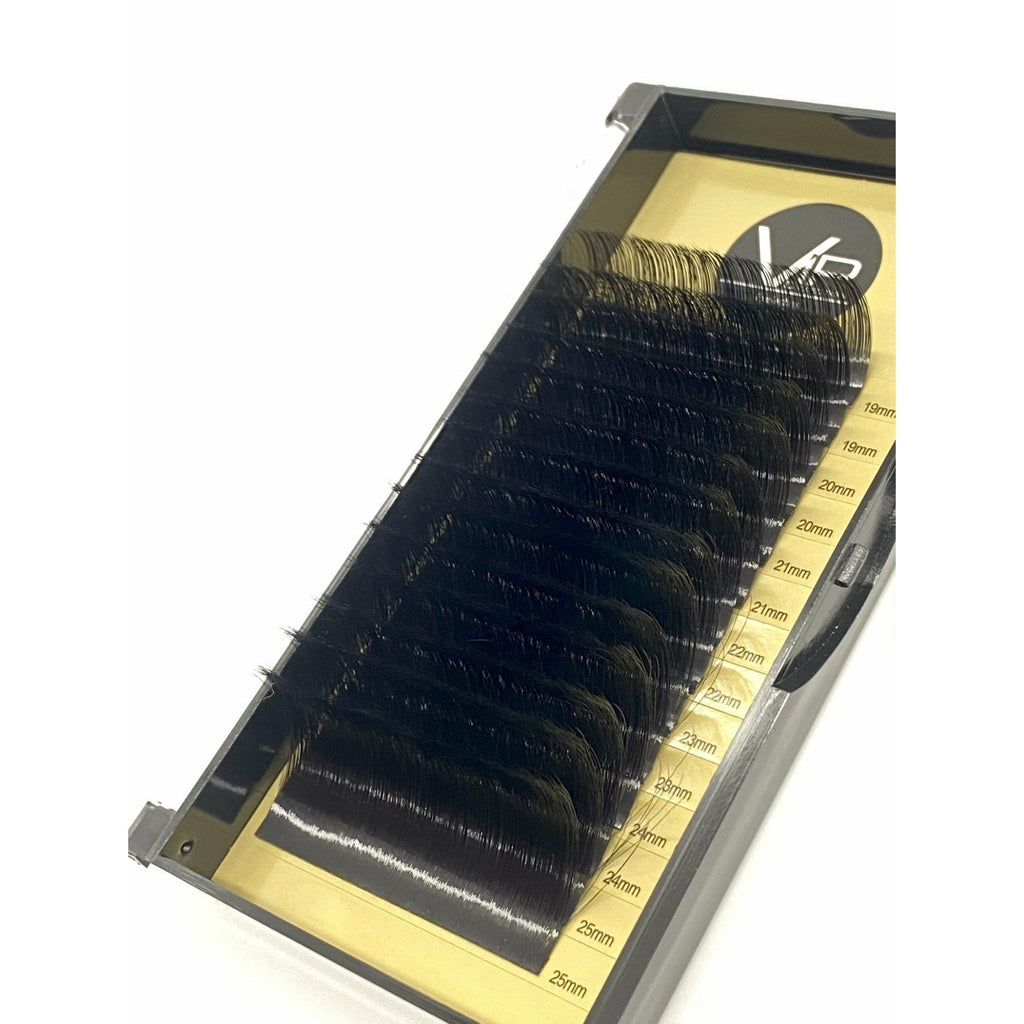 Faux Mink XL Eyelash Extensions, 14 Lines Mix 19-25mm, Black