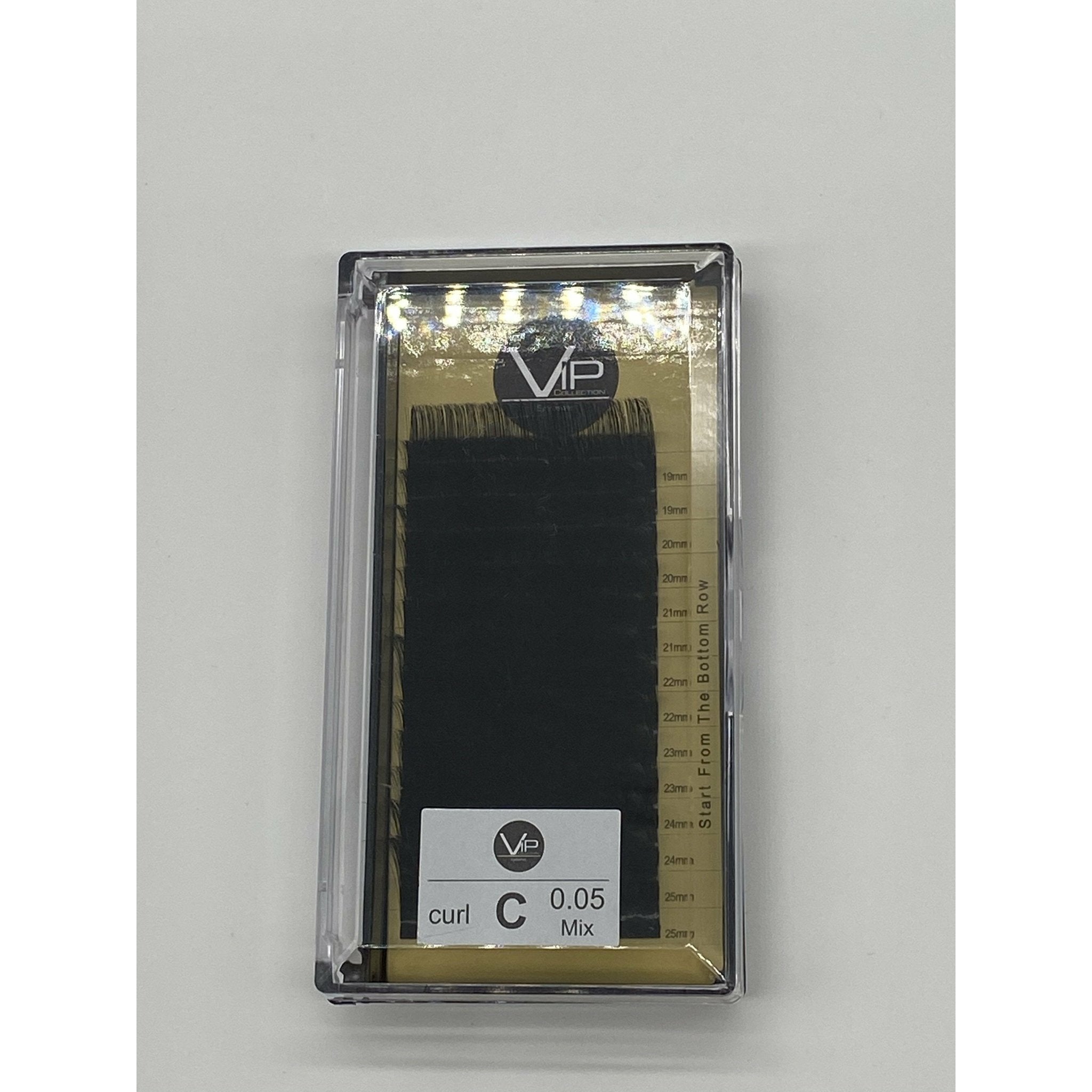 Faux Mink XL Eyelash Extensions, 14 Lines Mix 19-25mm, Black