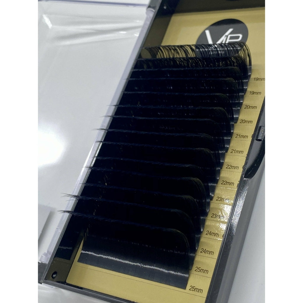 Faux Mink XL Eyelash Extensions, 14 Lines Mix 19-25mm, Black