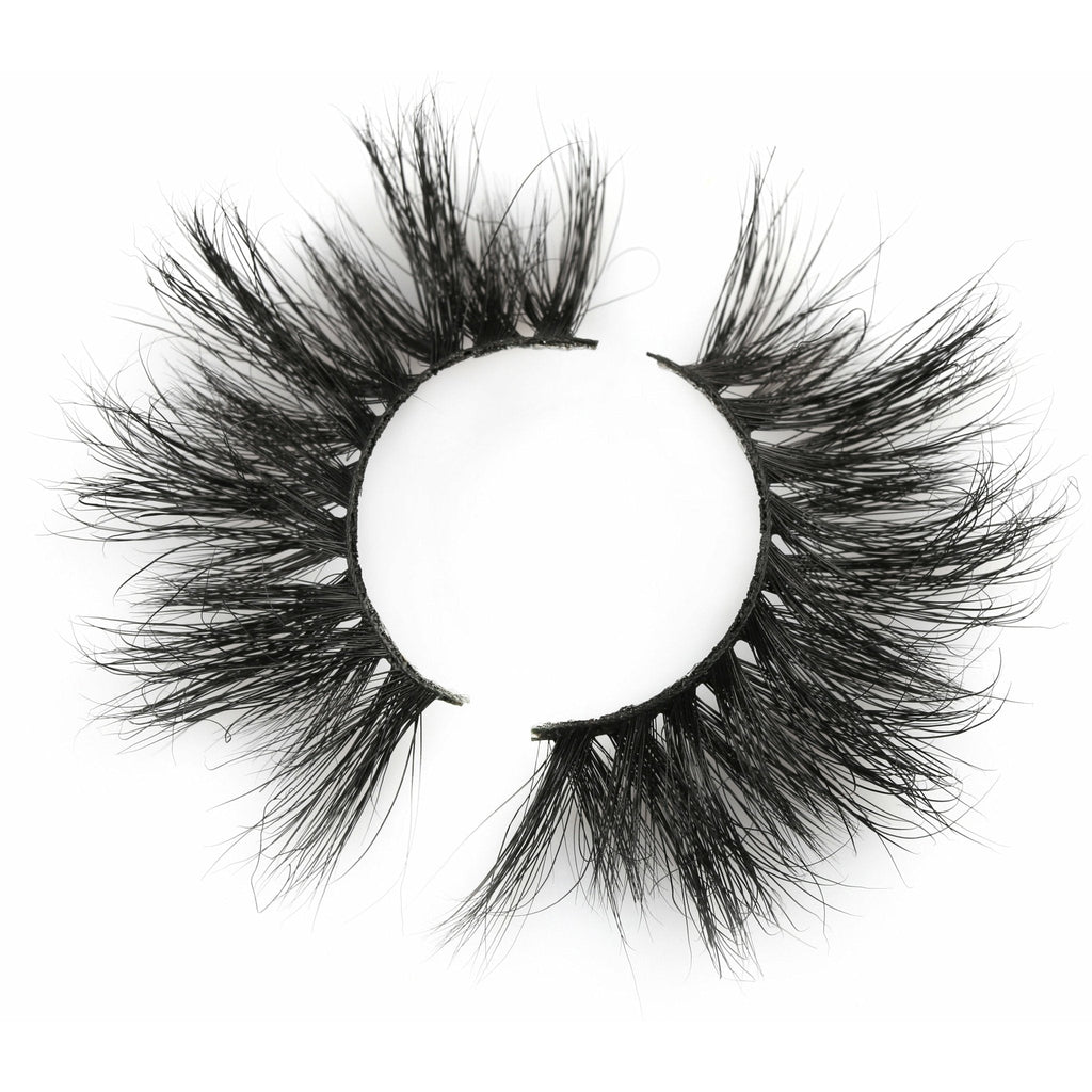 VIP Long Dramatic Mink Lashes – Bold Black Volumizing Lash Set