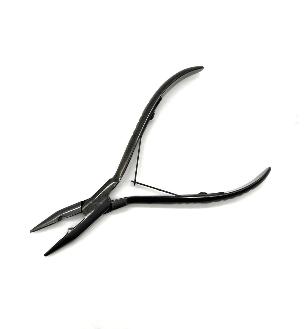 Professional precision pliers for hair extension application and removal by Vip Extensions
