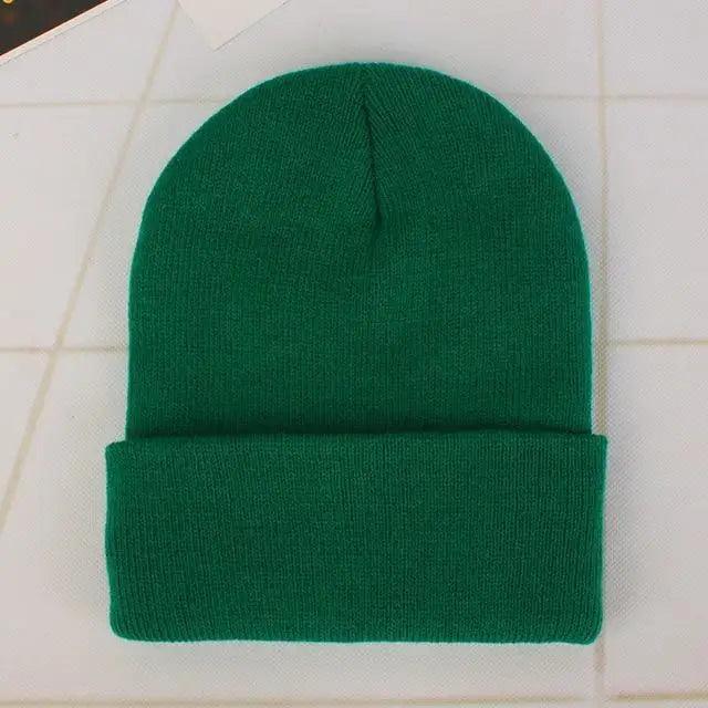 Warm Knitted Beanie Minimalist Casual Winter Cap