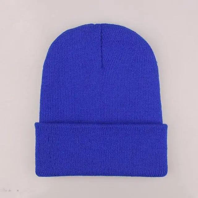 Warm Knitted Beanie Minimalist Casual Winter Cap
