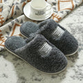 Unisex Plush Memory Foam House Slippers - Cozy Indoor Slip-Ons