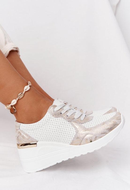 Women’s Height Increasing Air Cushion Sneakers – Casual Athleisure