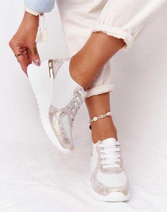 Women’s Height Increasing Air Cushion Sneakers – Casual Athleisure