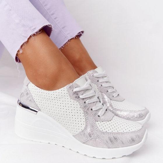 Women’s Height Increasing Air Cushion Sneakers – Casual Athleisure