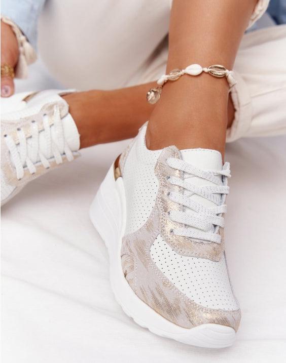 Women’s Height Increasing Air Cushion Sneakers – Casual Athleisure