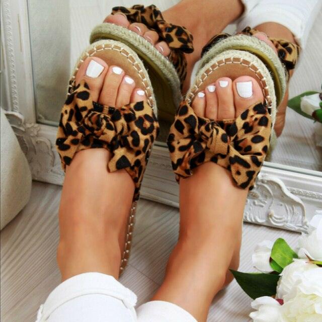 Cute Open Toe Casual Sandals Soft Sole Anti-Skid Indoor House Shoes