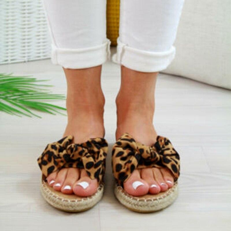 Cute Open Toe Casual Sandals Soft Sole Anti-Skid Indoor House Shoes