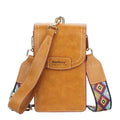 Multifunction Leather Phone Crossbody Purse with Large Capacity