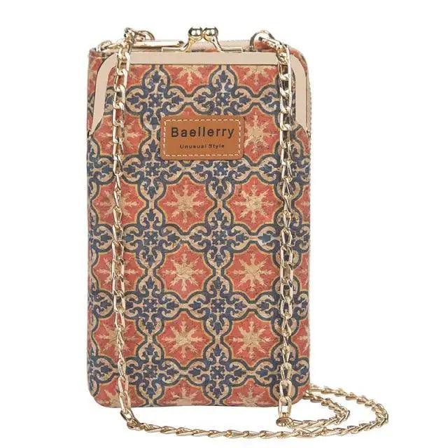 Luxury Women’s Large Capacity PU Leather Crossbody Phone Wallet