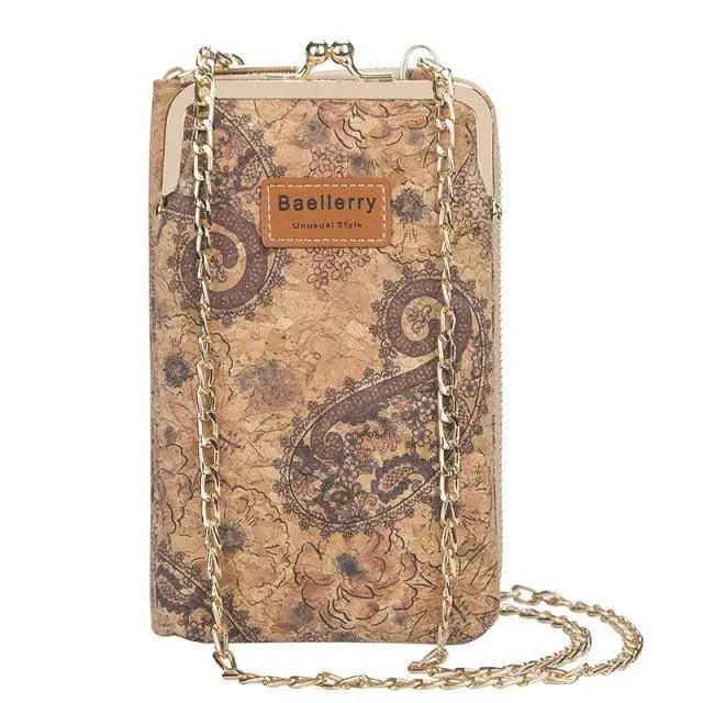 Luxury Women’s Large Capacity PU Leather Crossbody Phone Wallet