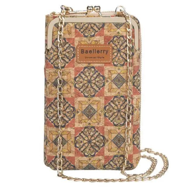 Luxury Women’s Large Capacity PU Leather Crossbody Phone Wallet