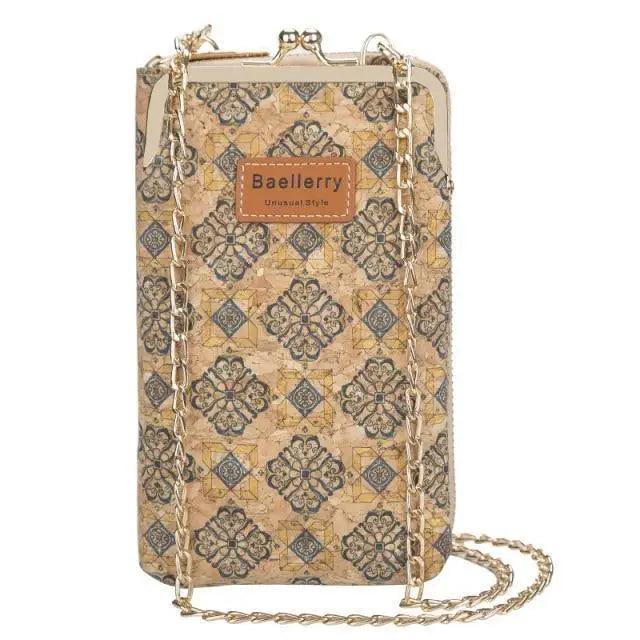 Luxury Women’s Large Capacity PU Leather Crossbody Phone Wallet
