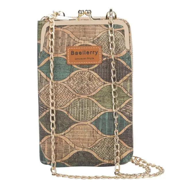 Luxury Women’s Large Capacity PU Leather Crossbody Phone Wallet