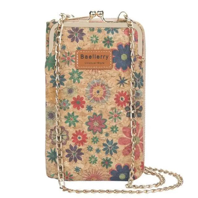 Luxury Women’s Large Capacity PU Leather Crossbody Phone Wallet