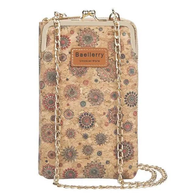 Luxury Women’s Large Capacity PU Leather Crossbody Phone Wallet