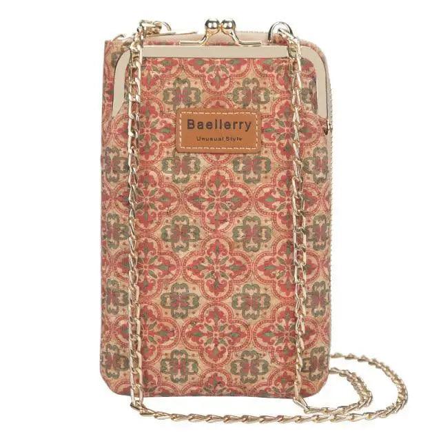 Luxury Women’s Large Capacity PU Leather Crossbody Phone Wallet