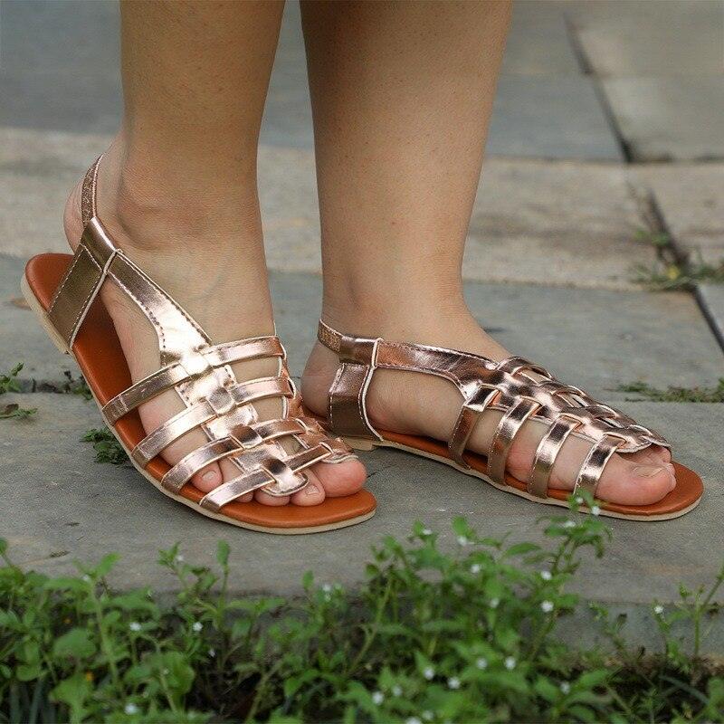 Women's Summer Linen Bow Platform Slides Casual Vacation Sandals
