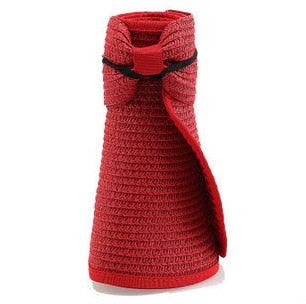 Women’s Foldable Wide Brim Sun Visor Hat for Beach & Travel