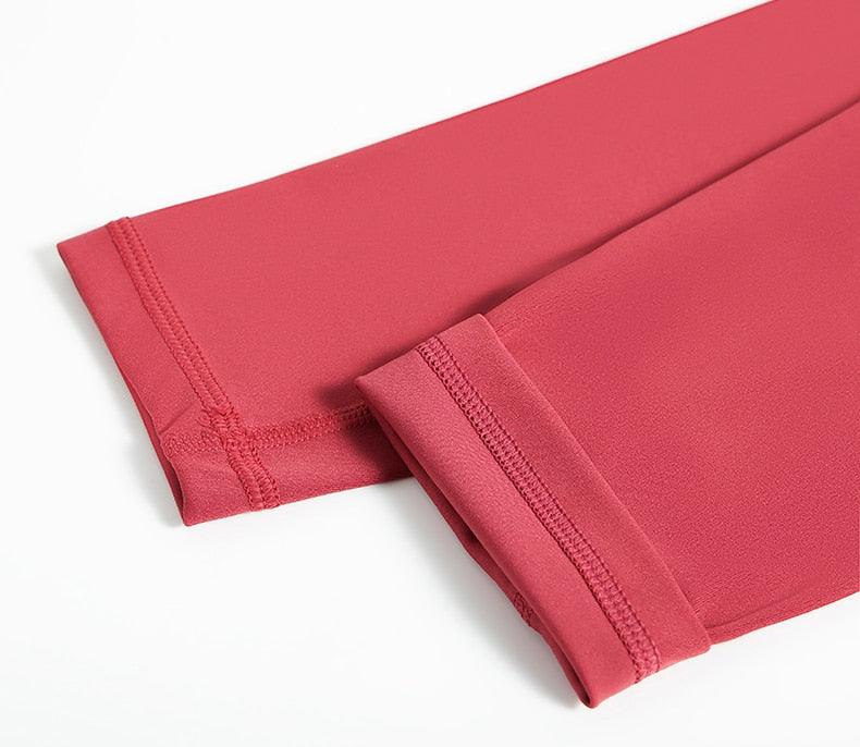 High-Waist Girls Yoga Leggings with Pockets for Sports and Play