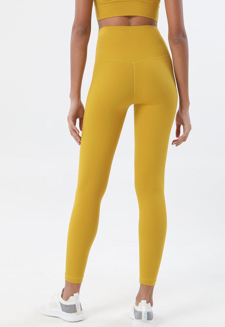 High-Waist Girls Yoga Leggings with Pockets for Sports and Play