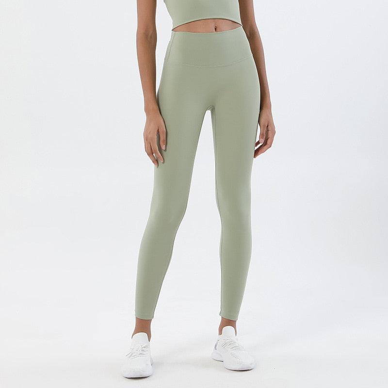 High-Waist Girls Yoga Leggings with Pockets for Sports and Play