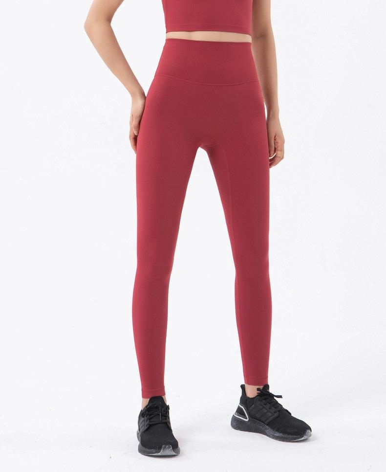 High-Waist Girls Yoga Leggings with Pockets for Sports and Play