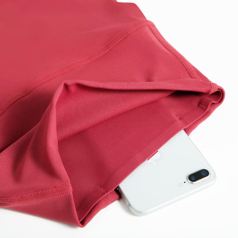 High-Waist Girls Yoga Leggings with Pockets for Sports and Play
