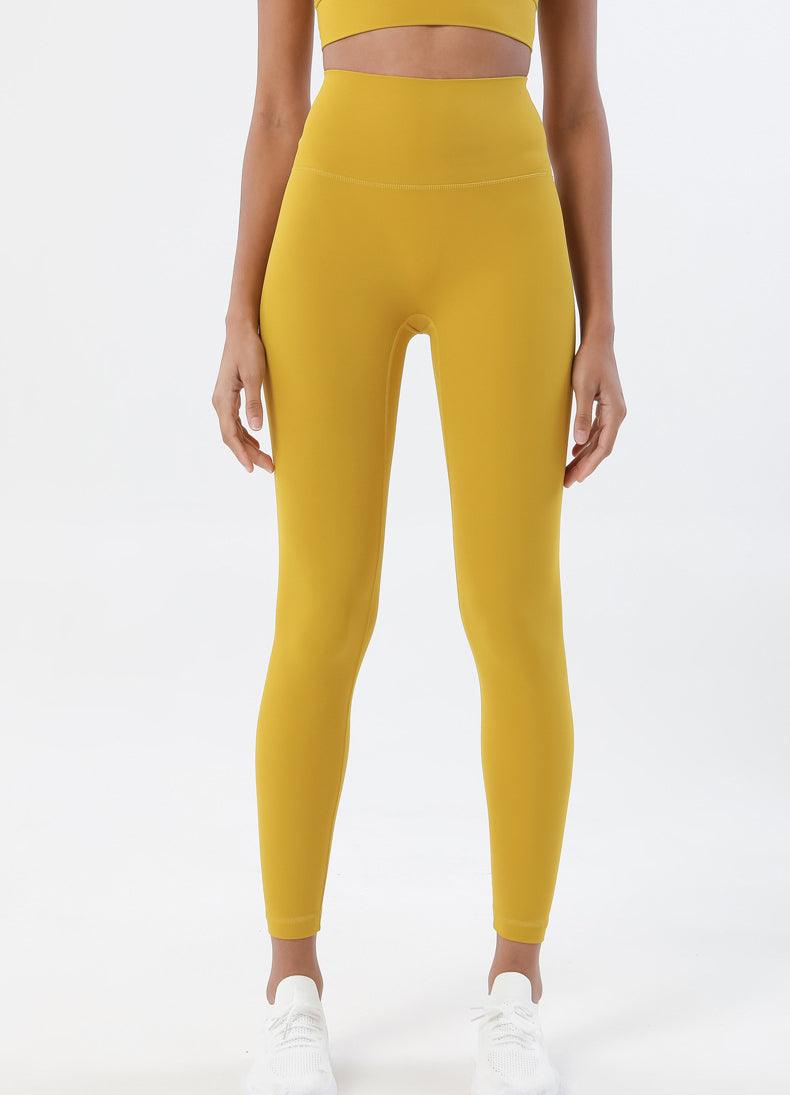 High-Waist Girls Yoga Leggings with Pockets for Sports and Play