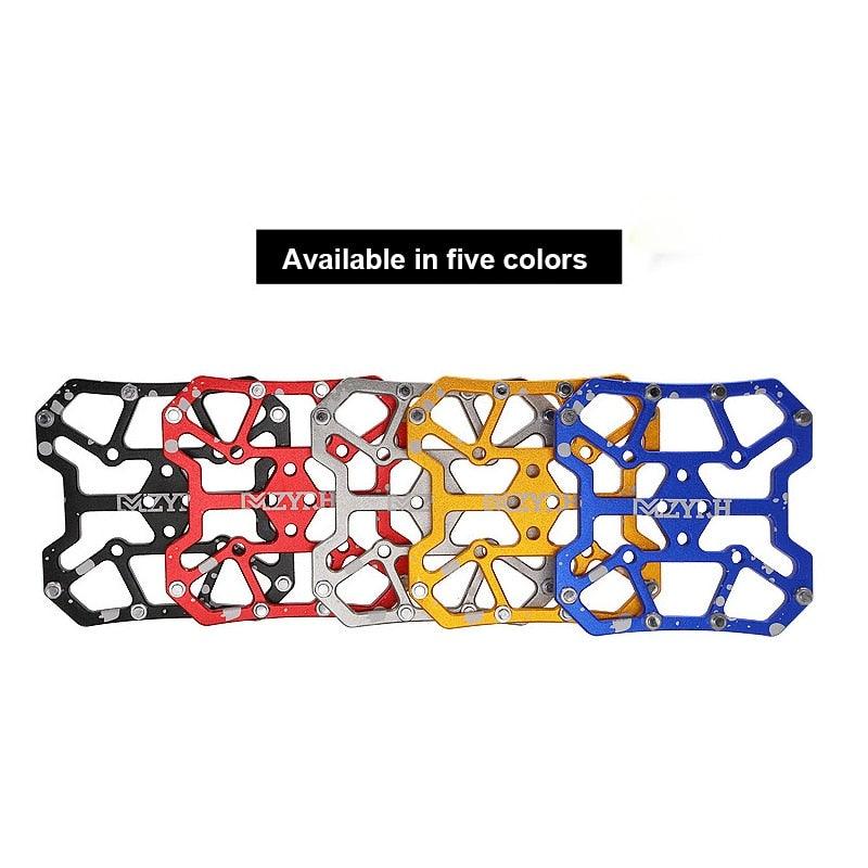 Universal Clipless to Platform Bike Pedal Adapters for Cycling