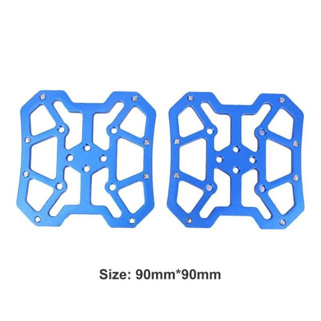 Universal Clipless to Platform Bike Pedal Adapters for Cycling