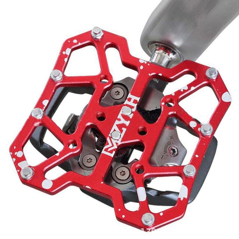 Universal Clipless to Platform Bike Pedal Adapters for Cycling